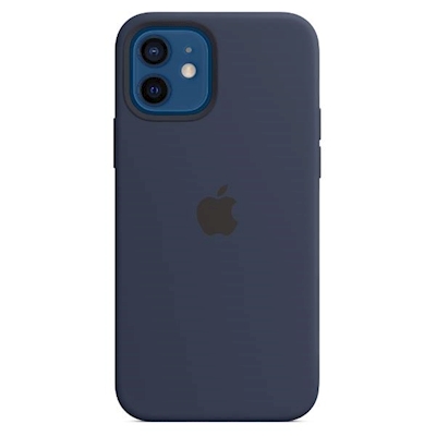 Immagine di Cover silicone case per iPhone 12 pro blu