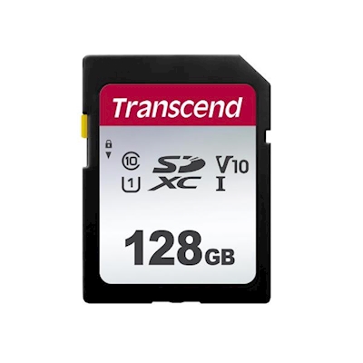 Immagine di Memory Card secure digital xc 128GB TRANSCEND TS128GSDC300S