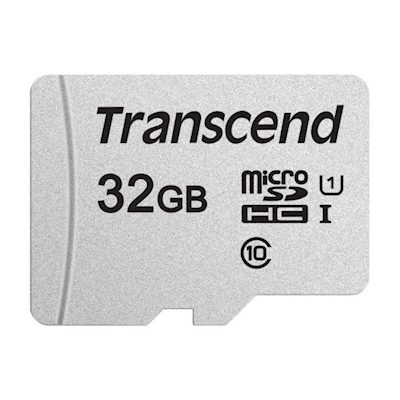 Immagine di Memory Card micro sd hc 32GB TRANSCEND TS32GUSD300S - microSD da 32GB, UHS-I U1 A1 TS32GUSD300S