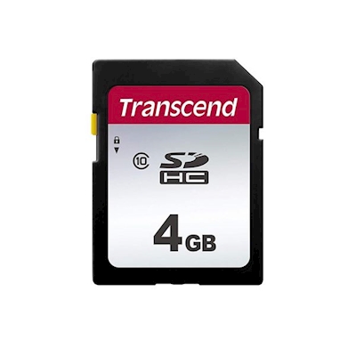 Immagine di Memory Card secure digital 4GB TRANSCEND TS4GSDC300S