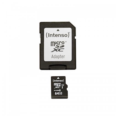 Immagine di Memory Card micro sd xc 64GB INTENSO 3423490