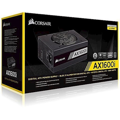 Immagine di Alimentatore per PC 1600 w CORSAIR AX1600i CP-9020087-EU