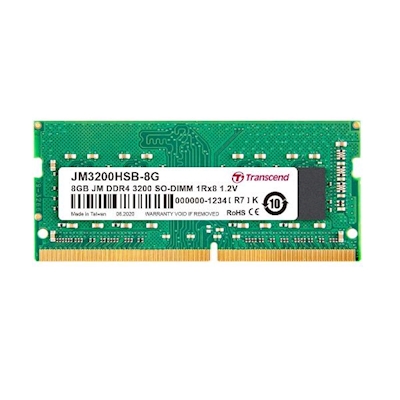 Immagine di Modulo di memoria so-dimm 8GB ddr4 tft 3.200 mhz TRANSCEND JM3200HSB-8G