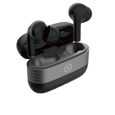 Immagine di Auricolari senza filo sì USB-C Nero CELLY SLIM - True Wireless Earphones SLIM1BK