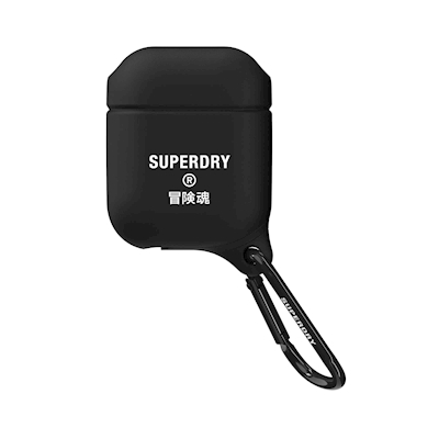 Immagine di Cover silicone nero SUPERDRY SUPERDRY - AIRPODS Case 41692