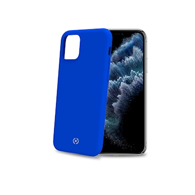 Immagine di Cover silicone blu CELLY FEELING - Apple iPhone 11 Pro FEELING1000BL