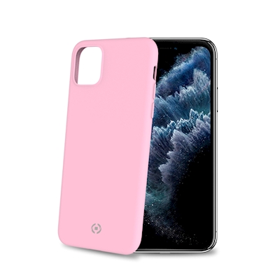 Immagine di Cover silicone rosa CELLY FEELING - Apple iPhone 11 Pro Max FEELING1002PK