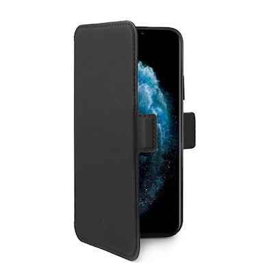 Immagine di Cover poliuretano nero CELLY PRESTIGEM - Apple iPhone 11 Pro Max PRESTIGEM1002BK