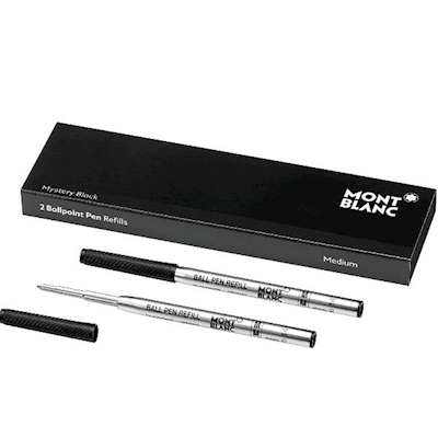 Immagine di Refill (m) mont blanc mystery black nero 2pz