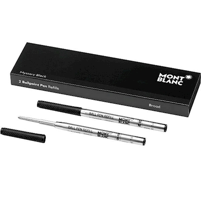 Immagine di Refill (b) mont blanc mystery black nero 2pz