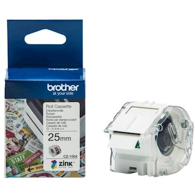 Immagine di Etichette a colori BROTHER CZ1004 mm 25x5 m