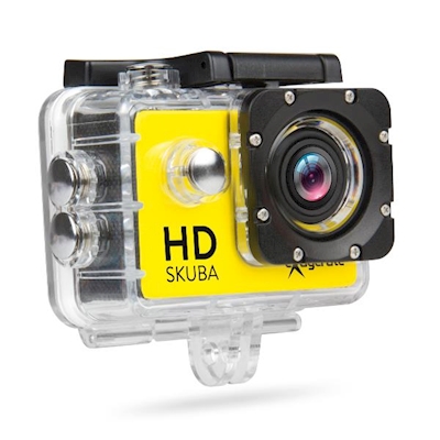 Immagine di Videocamera hd 1920x1080 HAMLET XCAM720HD ACTION CAM SKUBA 12MP CON GALLEGGIANTTE XCAM720HD