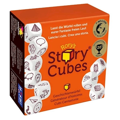 Immagine di Gioco di società ASMODEE RORY'S STORY CUBES ORIGINAL (ARANCIONE) 8075A