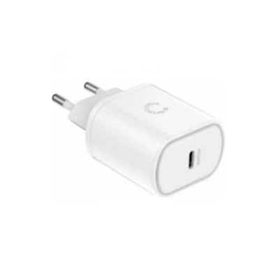 Immagine di Caricabatterie bianco CYGNETT Caricatore da Muro 20W USB-C PD Bianco CY3624PDWCH