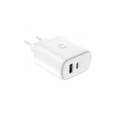 Immagine di Caricabatterie bianco CYGNETT Caricatore da Muro 32W USB-C PD - Bianco CY3626POFLW