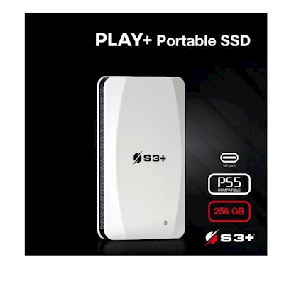 Immagine di SSD esterno 256GB USB 3.2 gen.2 type-c S3 PLUS PLAY+ per Playstation/PS5 S3SSDP256