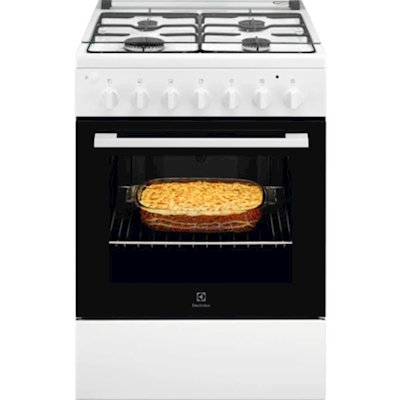 Immagine di Cucina con forno e piano cottura elettrici 56 litri 60 cm bianco ELECTROLUX LKK600000W 943005292