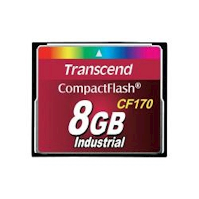 Immagine di Memory Card compact flash 8GB TRANSCEND Compact Flash Industrial TS8GCF170