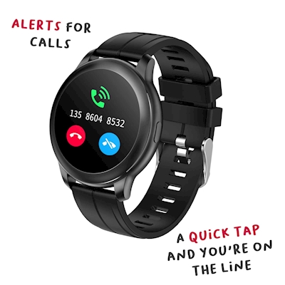 Immagine di Smartwatch 1,69" CELLY TRAINERROUND - Smartwatch [TRAINER COLLECTION] TRAINERROUNDBK