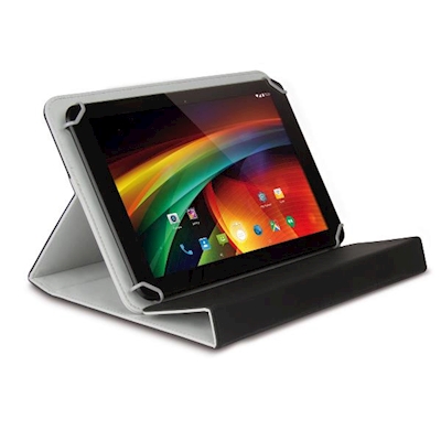 Immagine di Cover ecopelle nero HAMLET XPADCV780BK UNIVERSALE PER TABLET 7" e 8" XPADCV780BK