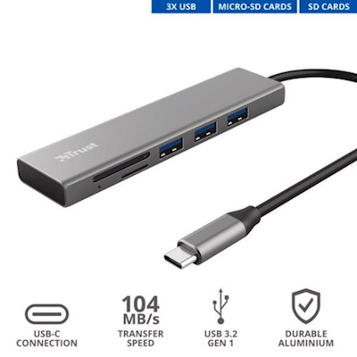 Immagine di Halyx fast USB-C hub & card reader