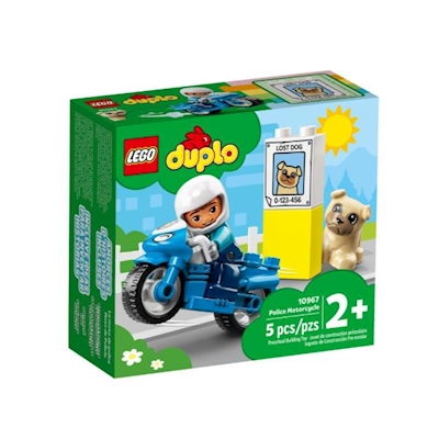 Immagine di Costruzioni LEGO Motocicletta della polizia 10967