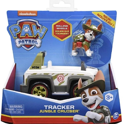 Immagine di Action figure SPIN MASTER PAW PATROL VEICOLO BASE TRACKER 6061801