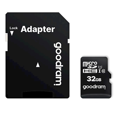 Immagine di Memory Card micro sd hc 32GB GOODRAM M1AA-0320R12