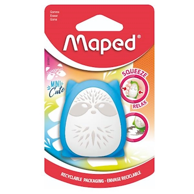 Immagine di Gomma MAPED MINI CUTE SQUEEZE colori assortiti