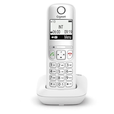 Immagine di Telefono cordless digitale GIGASET CORDLESS AS490 WITHE S30852H2810K132