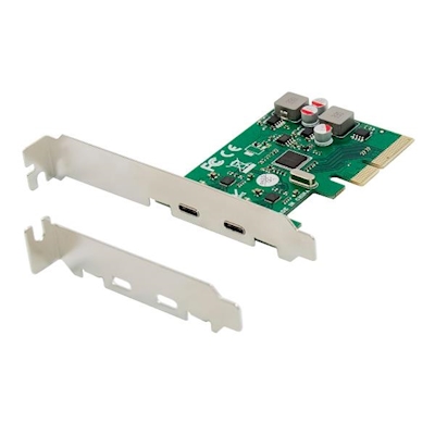 Immagine di 2-port USB 3.2 gen 2 type-c pcie