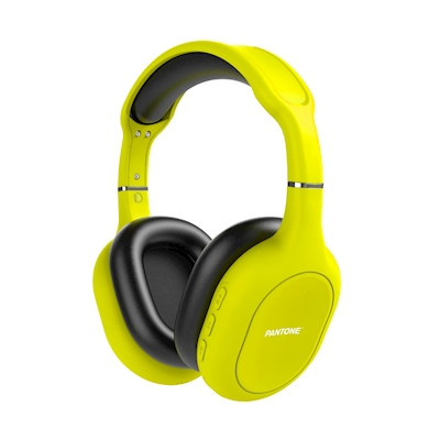 Immagine di Cuffie senza filo sì wireless Giallo PANTONE PANTONE - Wireless Headphone PT-WH006F