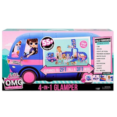 Immagine di MGA ENTERTAINMENT LOL surprise 4 in 1 glamper 569459