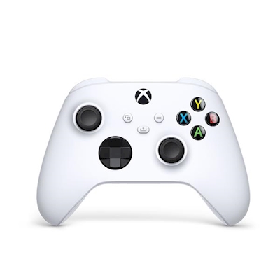 Immagine di Gamepad Bianco MICROSOFT XBOX WIRELESS CONTROLLER ROBOT WHITE QAS-00002