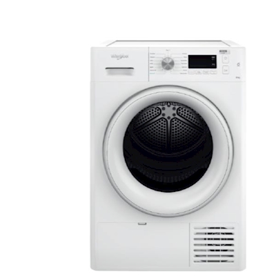 Immagine di Asciugatrice pompa di calore A++ 8 kg pompa di calore Bianco WHIRLPOOL FFTNM1182IT