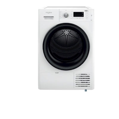 Immagine di Asciugatrice pompa di calore A++ 9 kg pompa di calore Bianco WHIRLPOOL FFTNM119X2B