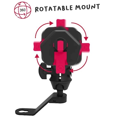 Immagine di Mirror motorcycle holder black