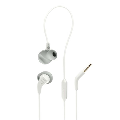 Immagine di Auricolari con filo Bianco JBL JBL Endurance RUN 2 JBLENDURRUNWHT2