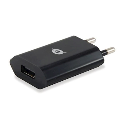 Immagine di CONCEPTRONIC CARICATORE USB 1A 5W - Nero CUSBPWR1A