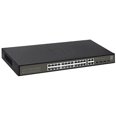 Immagine di Switch LEVEL ONE LEVELONE GES-2128 - SWITCH HILBERT 28-PORTE GIGABI GES-2128