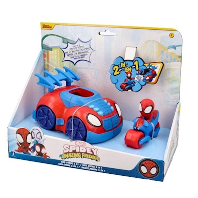 Immagine di Veicolo REI TOYS SPIDEY VEICOLO 2 IN 1 - SPIDERMAN SP040100