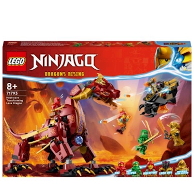 Immagine di Costruzioni LEGO Dragone di Lava Transformer Heatwave 71793