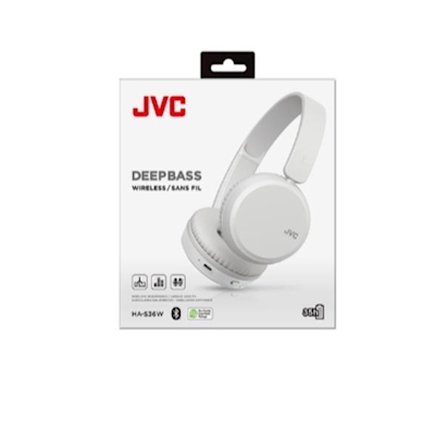 Immagine di Cuffie senza filo Bianco JVC HA-S36W-W-U