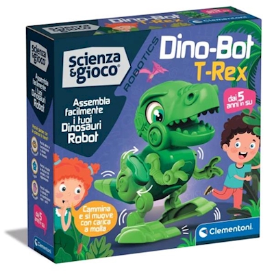 Immagine di Costruzioni CLEMENTONI DINO BOT T-REX 19331