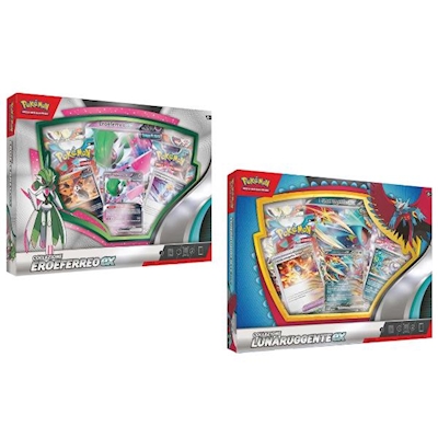 Immagine di Gioco di società POKEMON EX BOX - Lunaruggente-ex / Eroeferreo-ex - Asst PK60304-I