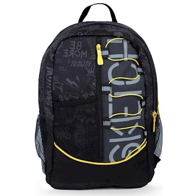 Immagine di 3 zip backpack black