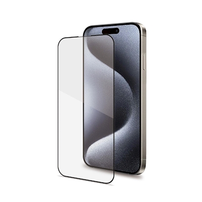 Immagine di Proteggi schermo full glass vetro temperato CELLY FULLGLASS - Apple iPhone 15 Pro [IPHONE 15 CASES]