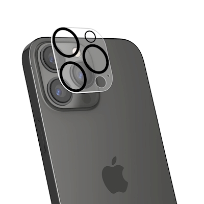 Immagine di Proteggi schermo glass vetro temperato CELLY CAMERALENS - Apple iPhone 14 Pro / iPhone 14 Pro M CAME