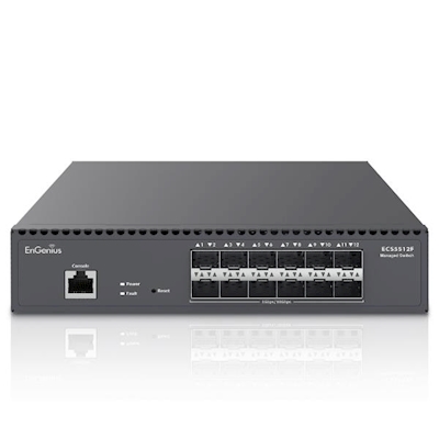 Immagine di Switch ENGENIUS ECS5512F - Cloud Managed Switch 12 port 10G SFP+ ECS5512F