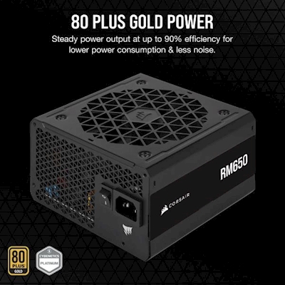 Immagine di Alimentatore per PC 650 w CORSAIR Alimentatore ATX RM Series interamente modulare RM CP-9020280-EU